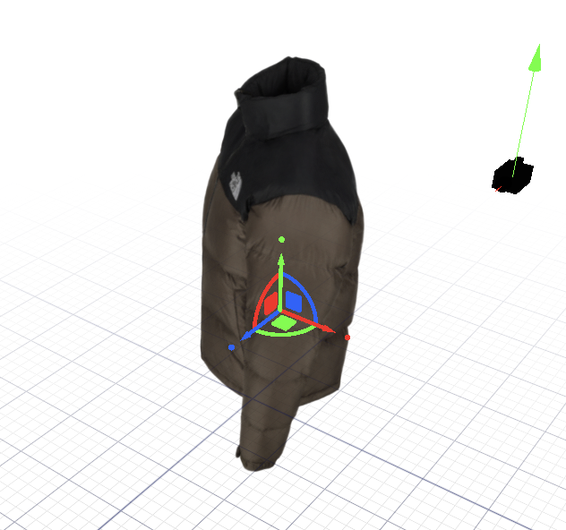 Image 6. Transforming the product based on X, Y, Z axes